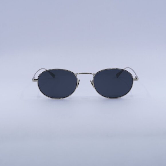 🕶️ New Saint Laurent SL799 003 Sunglasses - Shiny Gold Frame, Dark Grey Lenses - Picture 2 of 10